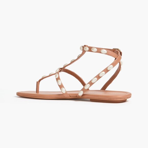PEARLITA FLAT SANDAL - Beige - Picture 2 of 7